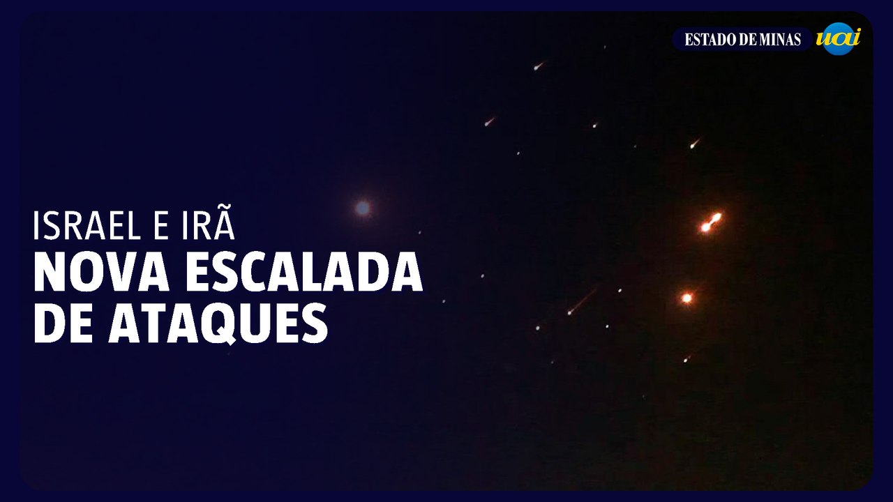 Israel e Irã trocam novos disparos com bombardeios e mísseis
