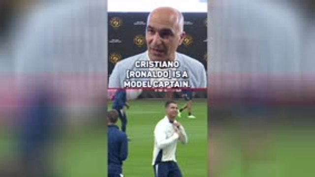 Ronaldo makes my job easier! - Portugal boss Martinez