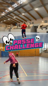 Passe challenge ! 🤾🏻‍♂️🎯 #handball #hand #fun #HandballPassion #Sport #HandballPlayer
