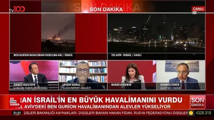 İran'dan misilleme: İsrail'in Hayfa kentinde yangın