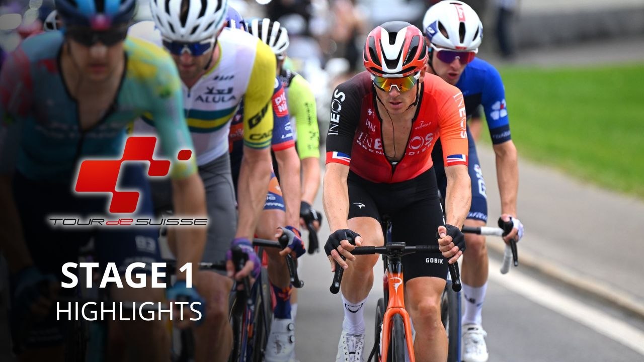 Cyclisme - Tour de Suisse 2025 - Résumé Étape 1 - Une étape folle avec un vainqueur français !