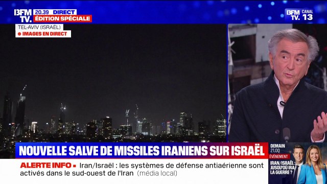 Conflit Israël-Iran: pour Bernard-Henri Lévy, écrivain et philosophe, l'attaque israélienne contre l'Iran était inévitable