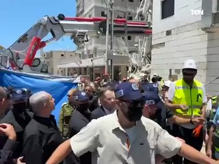 من الملجأ إلى بيت يام .. أول ظهور لرئيس الوزراء الإسرائيلي بنيامين نتنياهو منذ بدء الحرب مع إيران لتفقد آثار صواريخ طهران