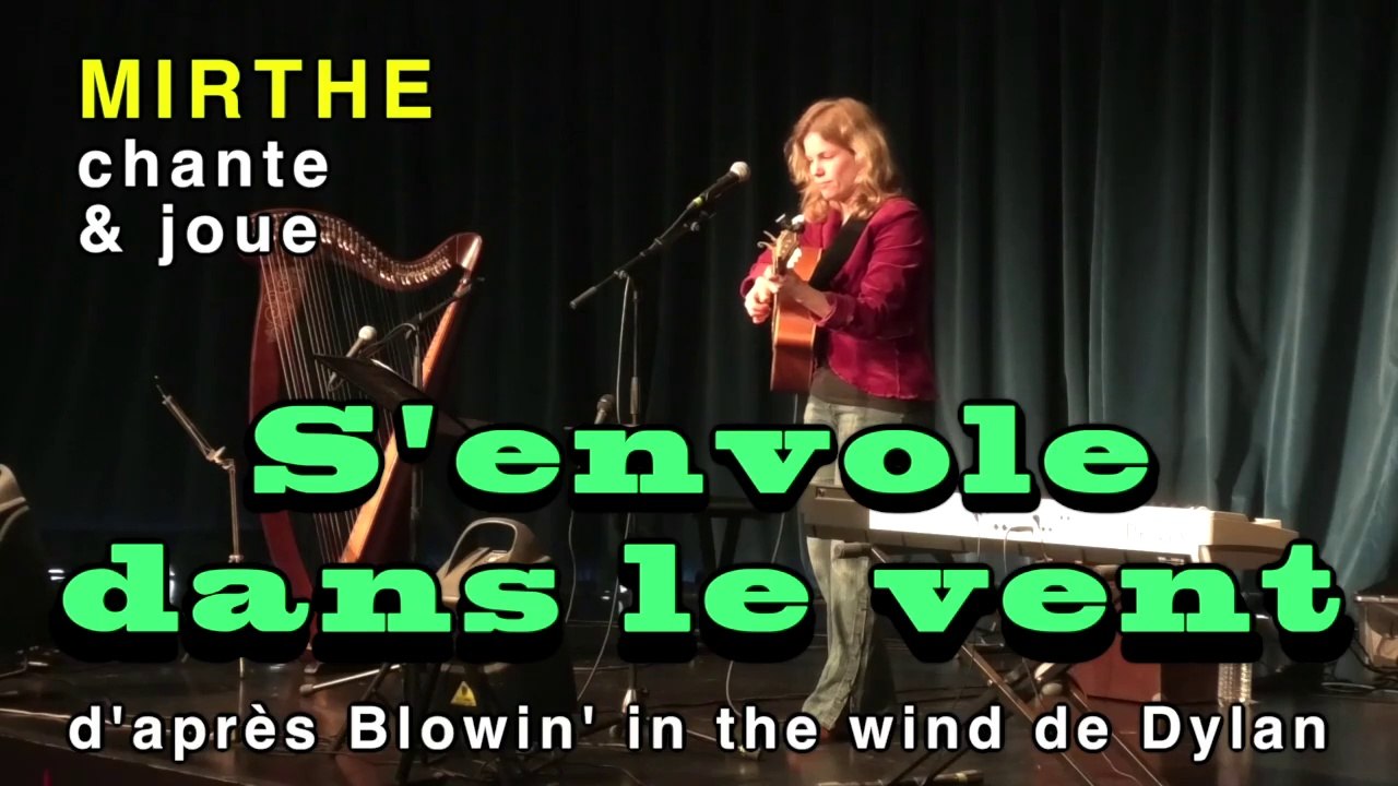 S'ENVOLE DANS LE VENT (Blowin' in the wind-Dylan) by MIRTHE, 2024, Perros Guirec