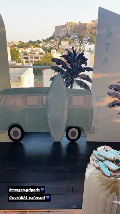 Το baby shower της Ευρυδίκης Βαλαβάνη και του Γ...