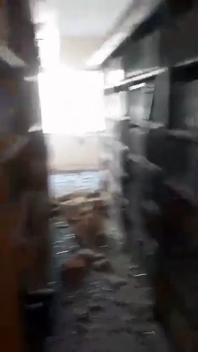 هجوم اسرائيلي على مبنى الخارجية الايرانية