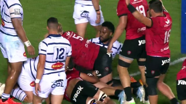 TOP 14 - Essai de Facundo ISA (RCT) - RC Toulon - Castres Olympique