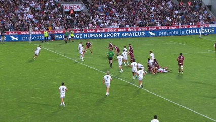 TOP 14 - Essai de Pierre BOUDEHENT (RCV) - Union Bordeaux-Bègles - RC Vannes