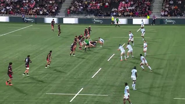 TOP 14 - Essai de Samuel JAMES (R92) - LOU Rugby - Racing 92