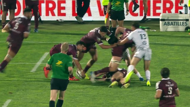 TOP 14 - Essai de Nicolas DEPOORTERE 2 (UBB) - Union Bordeaux-Bègles - RC Vannes