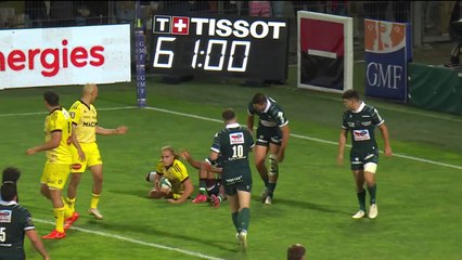 TOP 14 - Essai de Hoani BOSMORIN (SR) - Section Paloise - Stade Rochelais