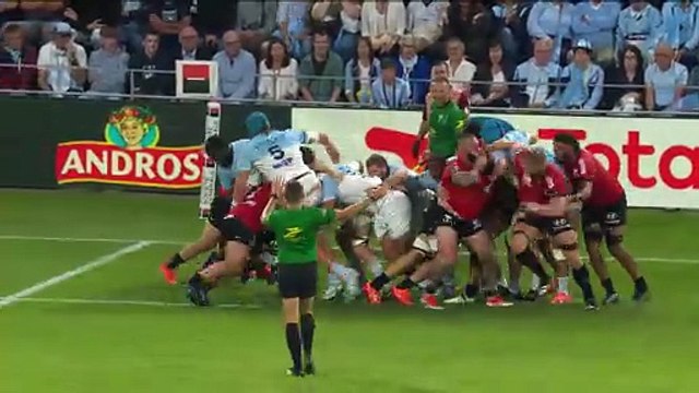 TOP 14 - Essai de Guillaume ROUET (AB) - Aviron Bayonnais - RC Toulon