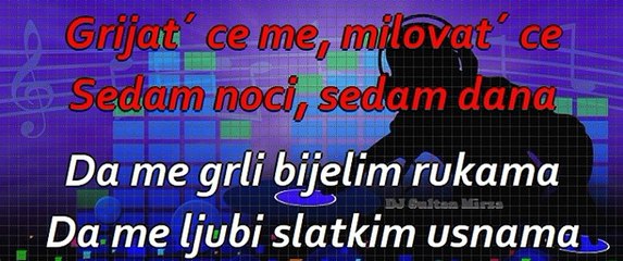 Da zna dragi - Marija Maja Bilić (uživo karaoke)