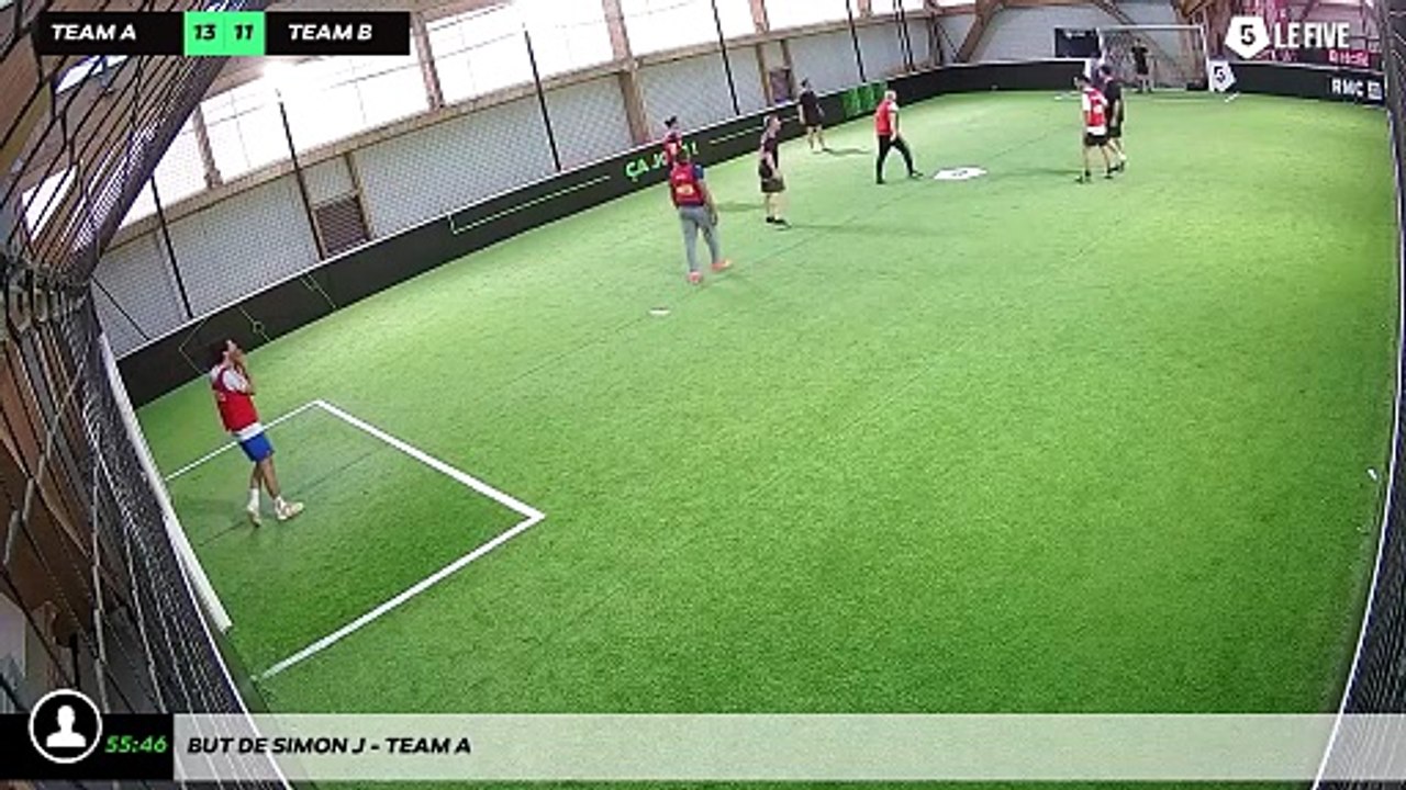 But de Simon J - Team A