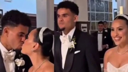 Así fue el matrimonio de Luis Díaz con Geraldine Ponce: invitados de lujo y celebración