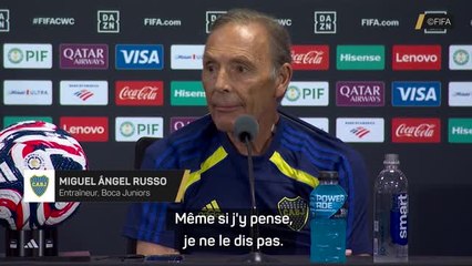 Boca Juniors - Russo : "Le plus important, c'est Benfica"