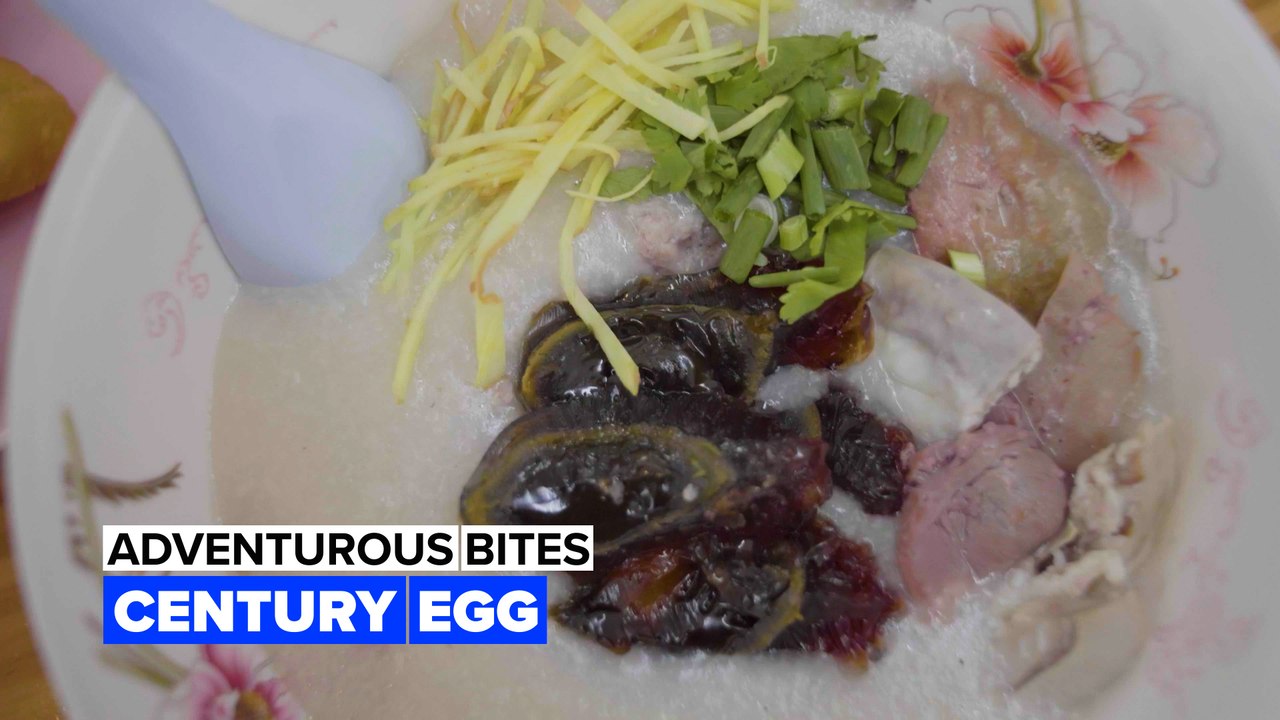 Curious about what a century egg tastes like?