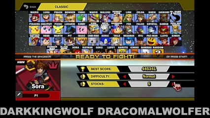 SUPER SMASH FLAHS 2 (BETE) GAMEPLAY IN (ENGLISH) #42. SORA.