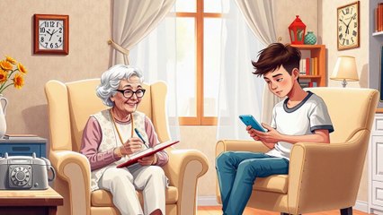 Why Grandma Doesn’t Get TikTok! Psychology Behind the Generation Gap & Empathy Tips