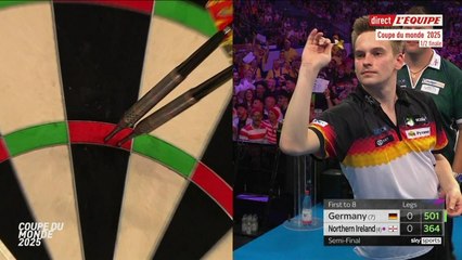 Le replay des 1/2 finales à Francfort  - Fléchettes - replay