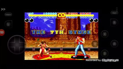 Fatal Fury 2 Mai Shiranui vs Terry Bogard fala de vitória do Terry Bogard em português