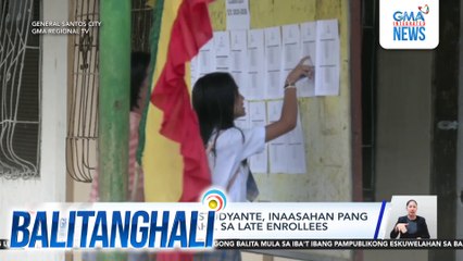 Bilang ng mga estudyante, inaasahan pang madagdagan dahil sa late enrollees | Balitanghali