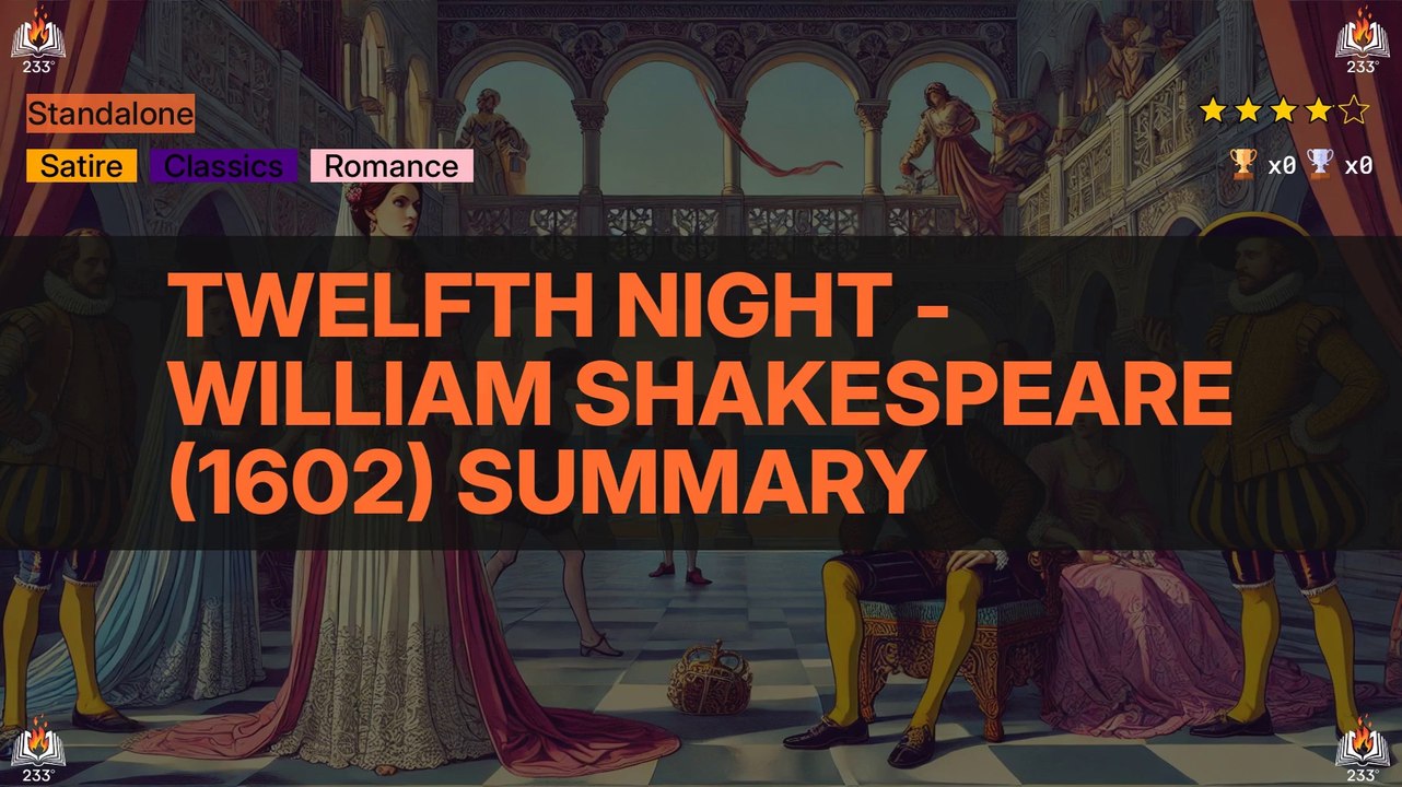 Twelfth Night - William Shakespeare (1602) Summary