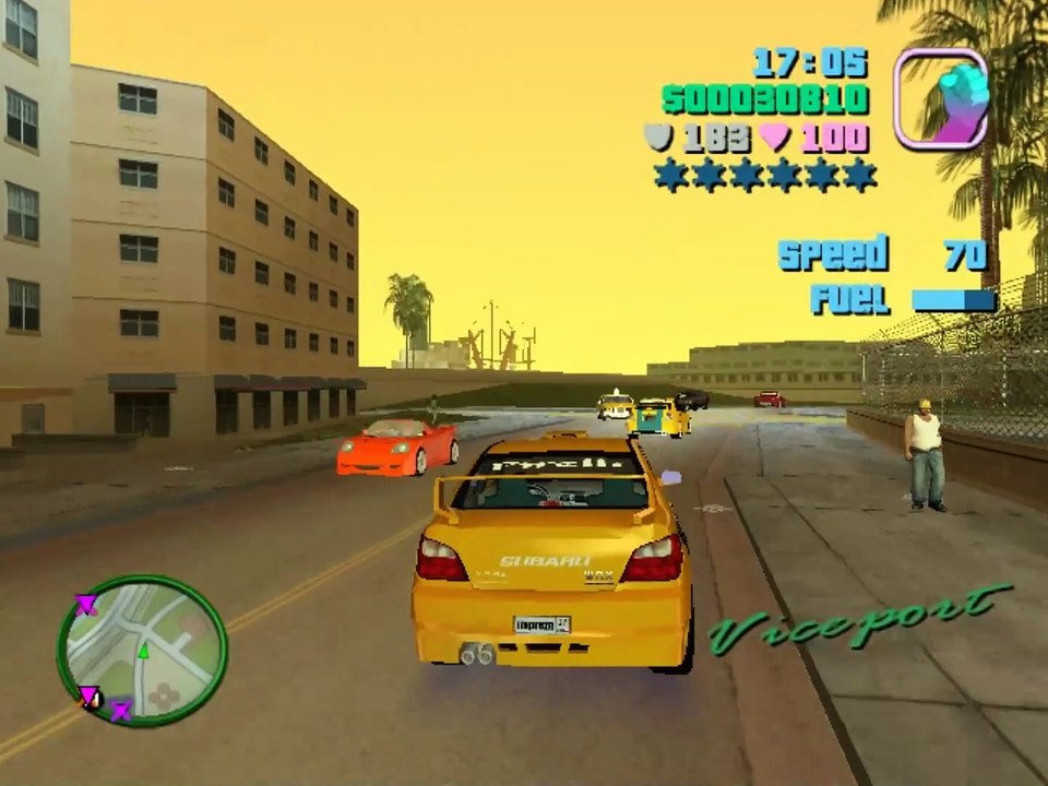 GTA Vice City NFS Underground 2018 (2021 Update) - Subaru WRX STi | City Drift 2