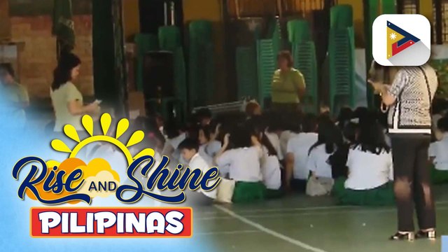 Klase sa San Francisco High School, tuloy sa kabila ng nangyaring sunog