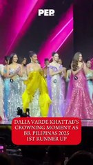 Dalia Varde Khattab crowned as Bb. Pilipinas 2025 1st Runner-up