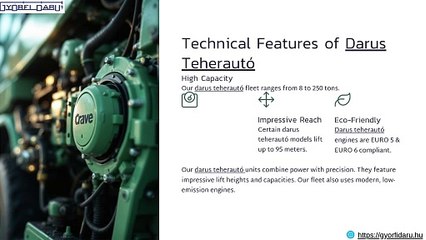 darus teherautó