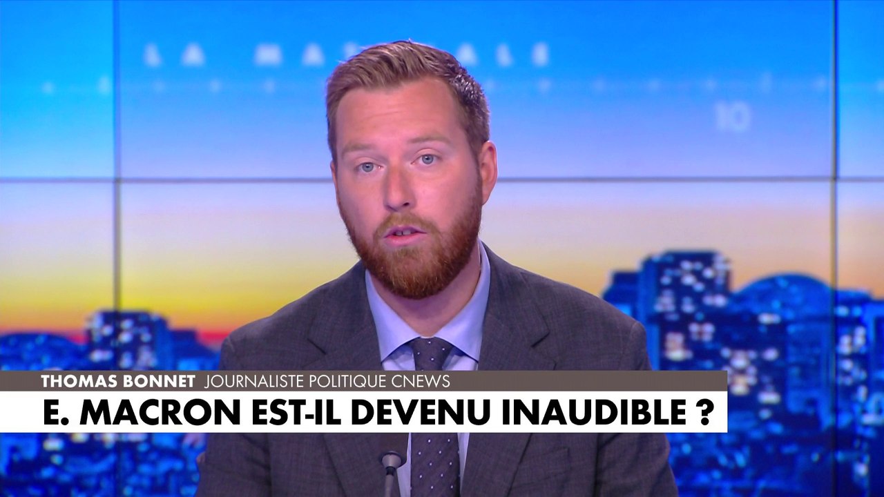 L'édito de Thomas Bonnet : «Emmanuel Macron est-il devenu inaudible»