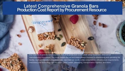 Granola Bars Production Cost Analysis