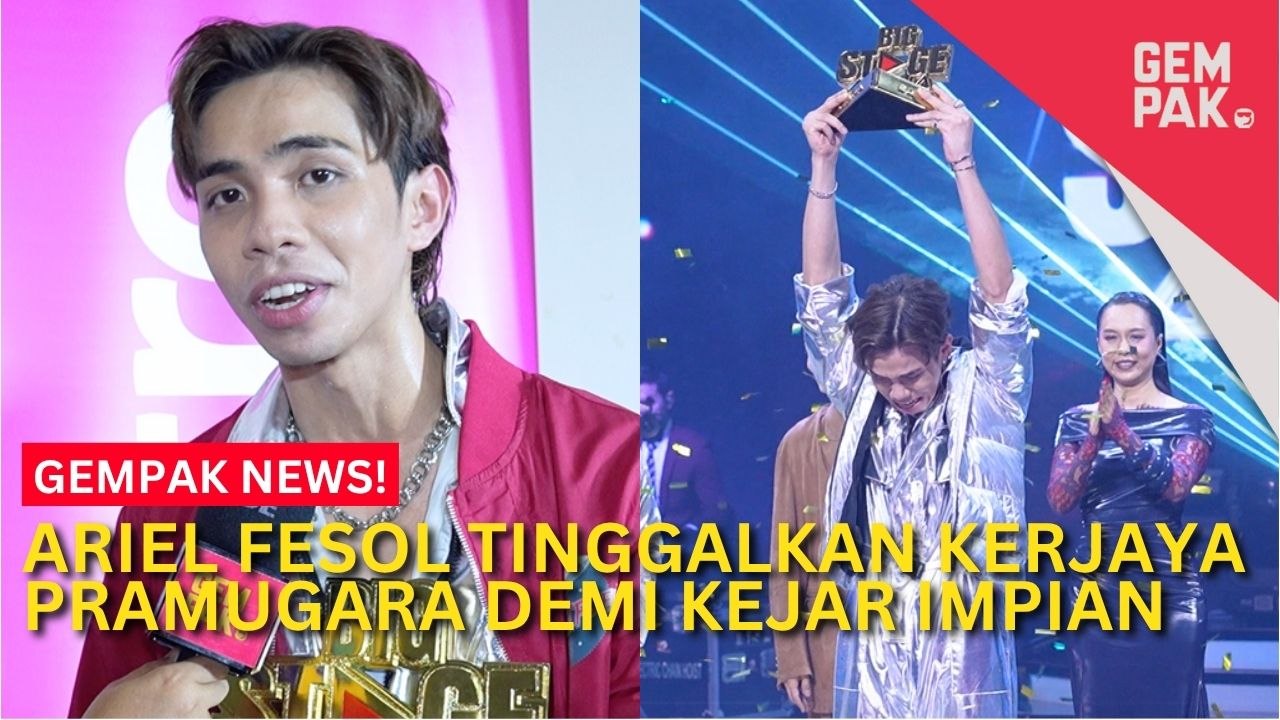 #GempakVideoNews : Ariel Fesol Akui Tinggalkan Dunia Penerbangan Untuk Kejar Impian Sebagai Penyanyi