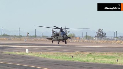 Första moderniserade AH-64E v6 Apache levererad till Nederländernas flygvapen