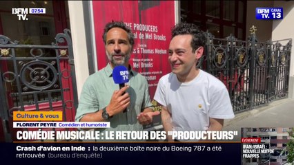 La comédie musicale "les Producteurs" de retour à Paris avec Florent Peyre et Alexandre Faitrouni
