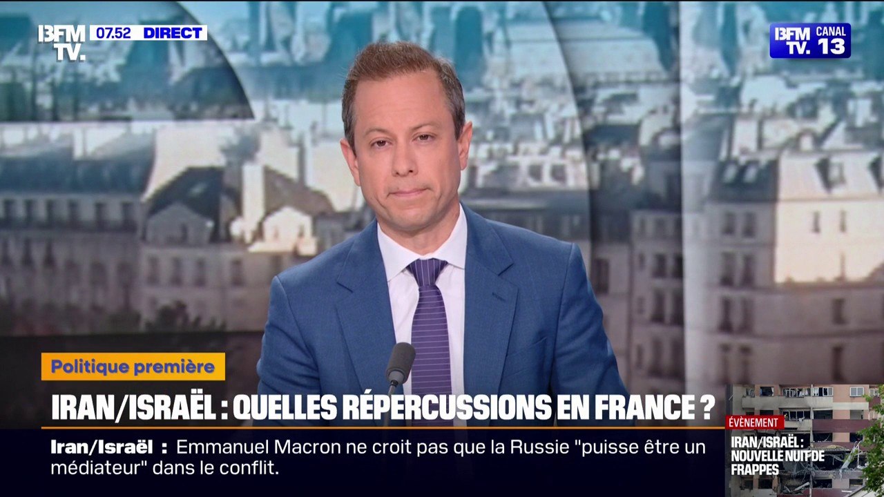 ÉDITO - "C'est une poudrière politique": les positions et réactions des politiques français face au conflit entre Israël et l'Iran