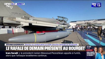 Dissuasion nucléaire, reconnaissance, ravitaillement en vol... Le nouveau Rafale F5 présenté au salon du Bourget