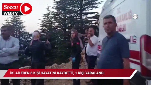 Acı haberler peş peşe geldi: İki aileden 6 kişi hayatını kaybetti, 1 kişi yaralandı