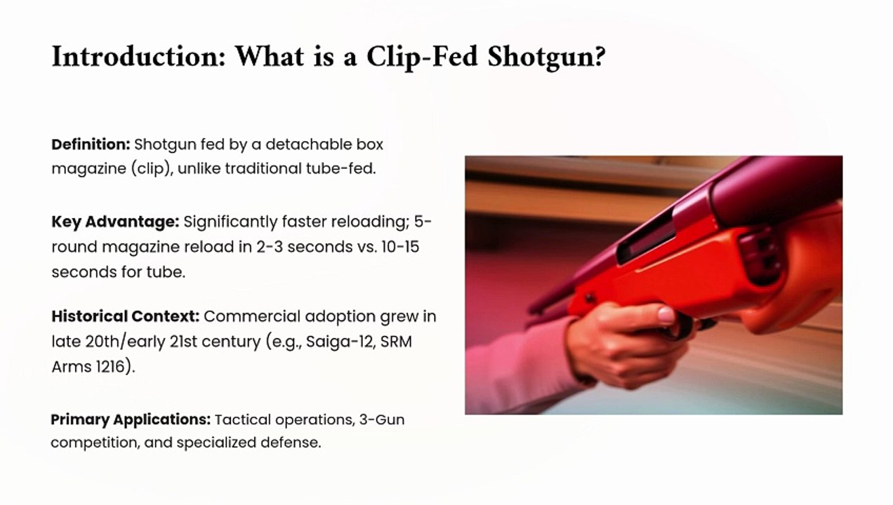 Anatomy of a Clip-Fed Shotgun Breaking Down the Key Components (1)