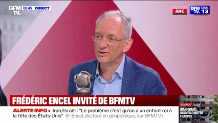 Frédéric Encel (géopolitologue): "Les Américains ne vont pas cesser de soutenir Israël, et certainement pas face à l'Iran"
