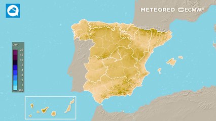 Semana de fuertes tormentas en España