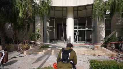 İran'dan İsrail'e atılan füzelerden bazıları Petah Tikva'ya isabet etti