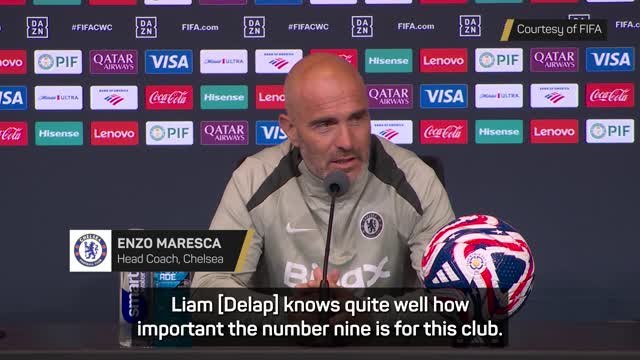 Delap not worried about 'No. 9 curse' at Chelsea - Maresca