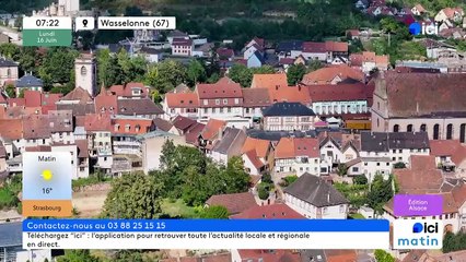 16/06/2025 - ici matin par ici Alsace en vidéo