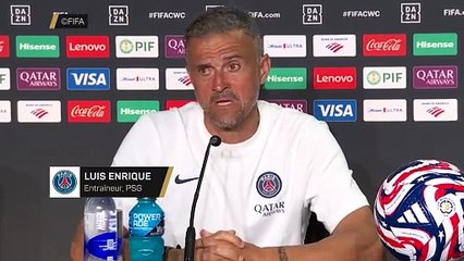 Luis Enrique ne veut pas entendre parler du mot "favori"