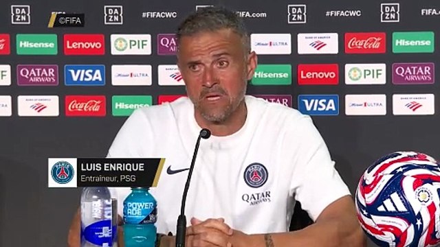 Luis Enrique ne veut pas entendre parler du mot favori