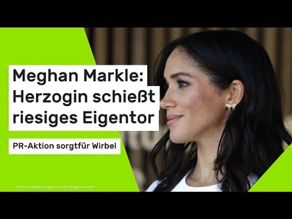 Meghan Markle: Herzogin schießt riesiges Eigentor - PR-Aktion sorgt für Wirbel