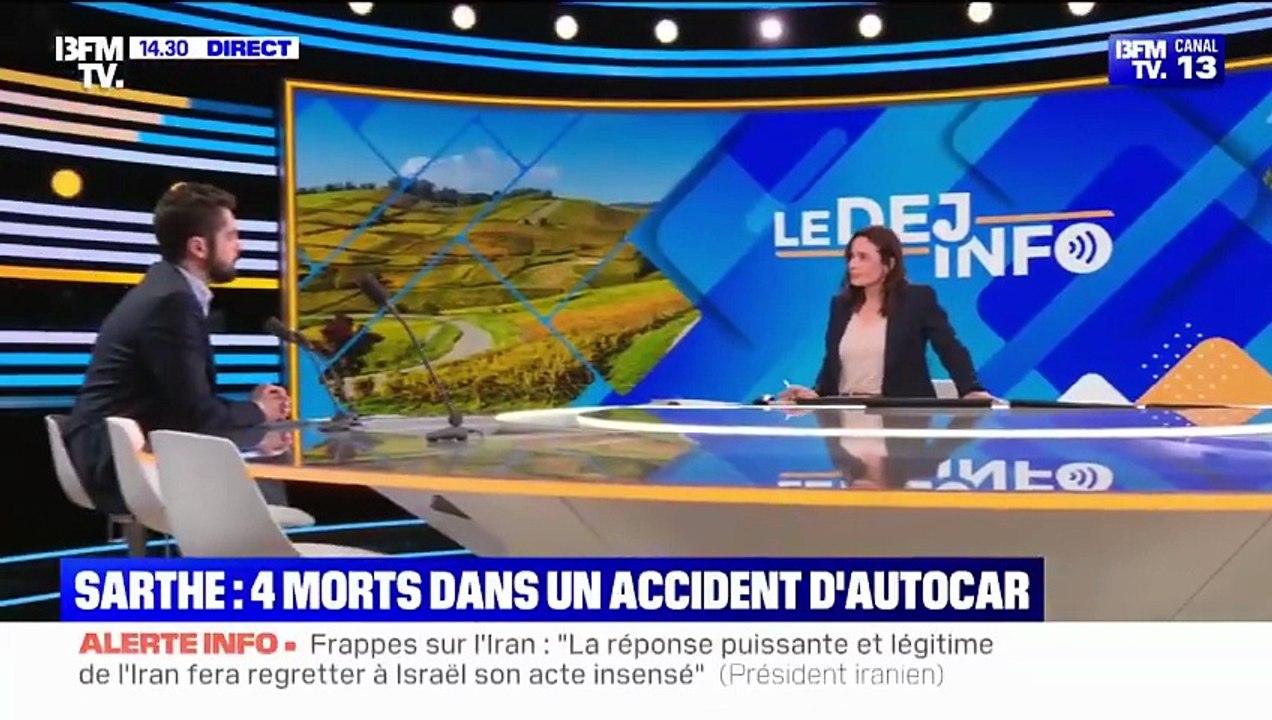 Accident mortel d'autocar dans la Sarthe: le véhicule transportait des adultes et des adolescents ukrainiens