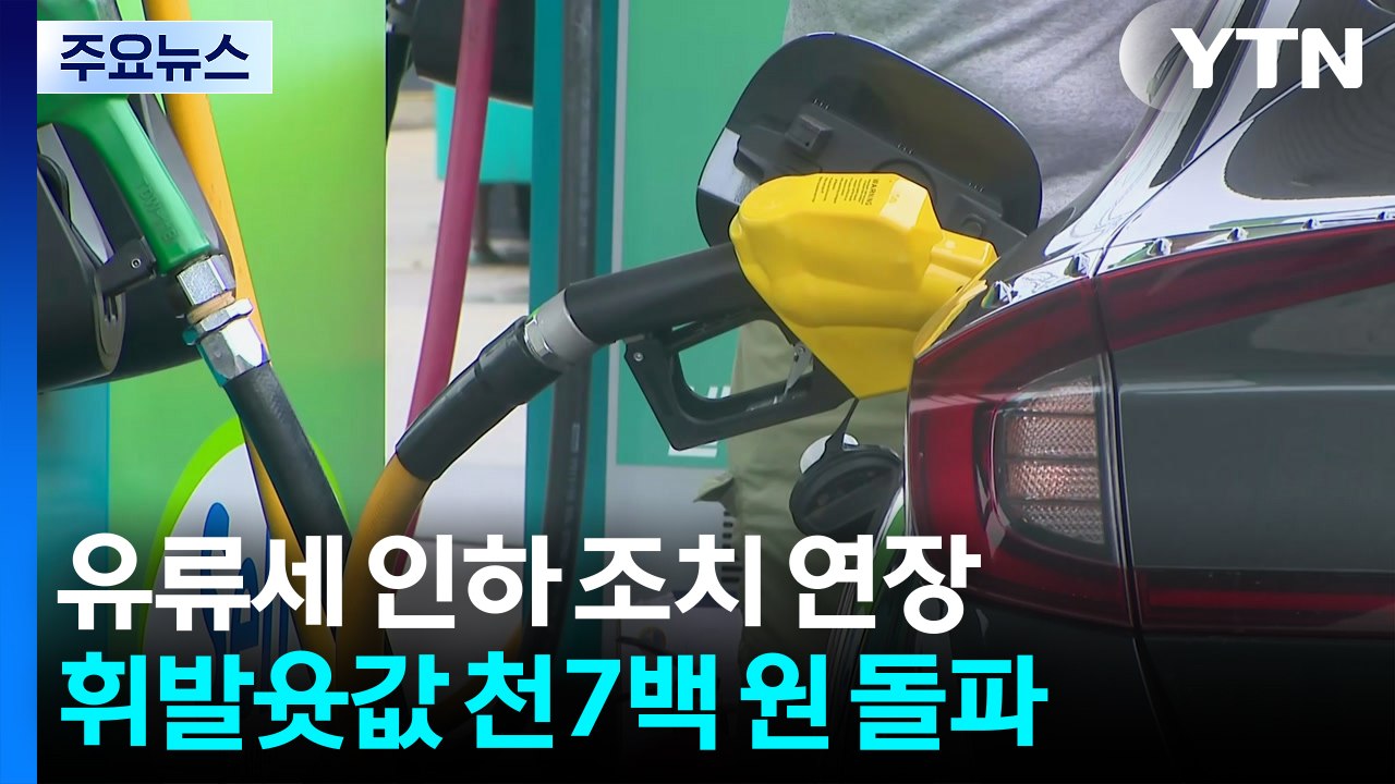 정부, 유류세 인하 2달·자동차 개소세 인하 6달 연장 / YTN